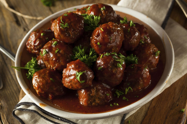Slow Cooker BBQ Meatballs