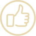 All Good icon indicating that the ingredients in WheelyQ Barbecue products are all natural.